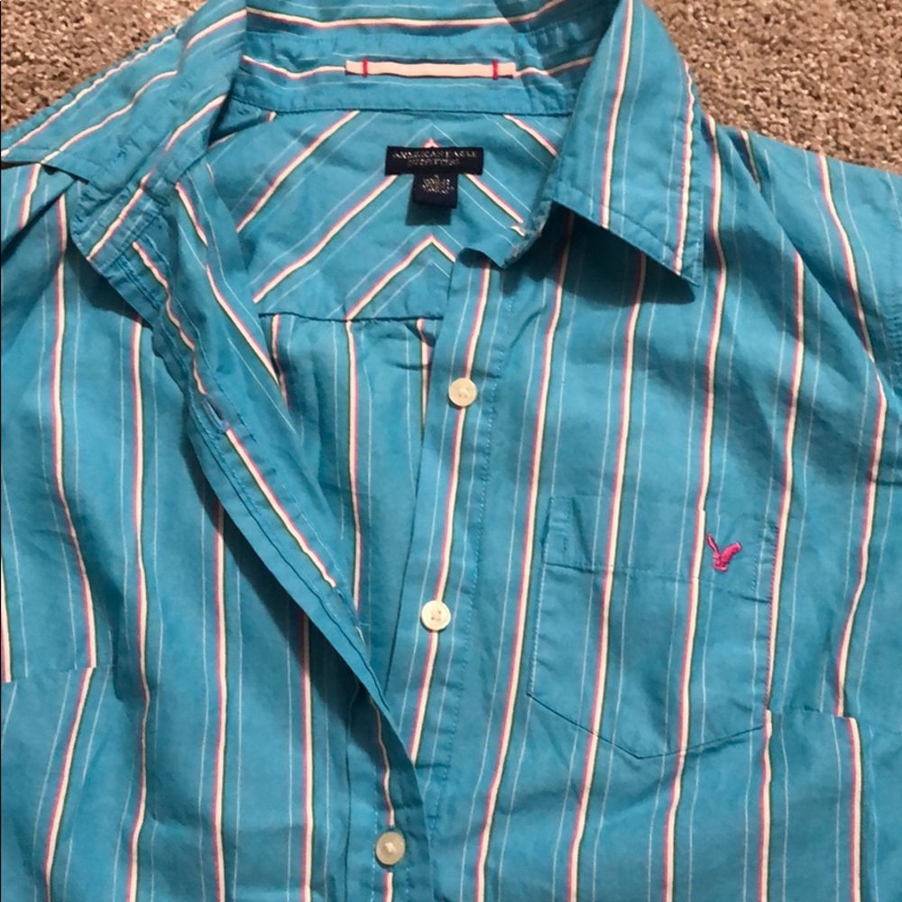 American Eagle Button Down Size 4 - image 1